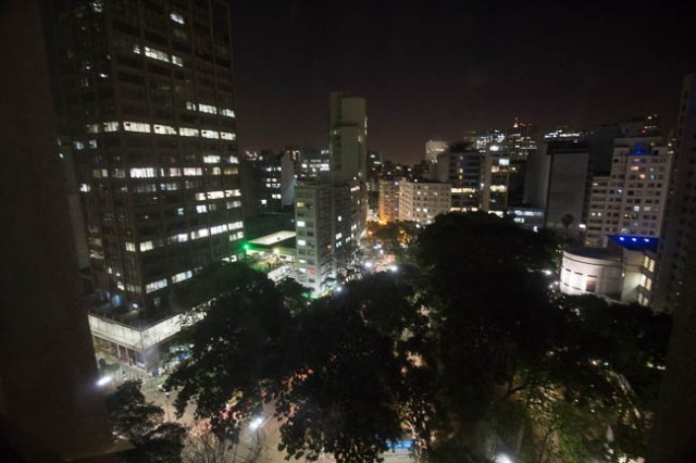 Vista da Avenida São Luís, no centro de São Paulo. De cima é bonito...